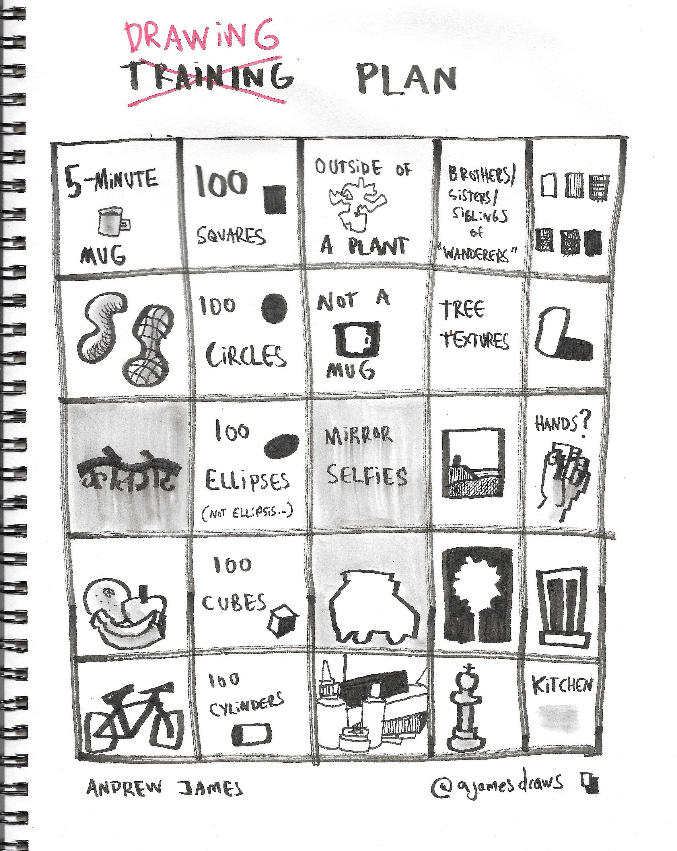Work Out Draws What if we treated drawing more like we treated fitness?