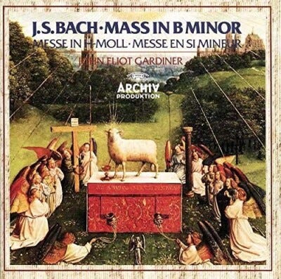 Bach Mass in B minor GARDINER Archiv 2CD Box 415514-2 W.Germany Full Silver  MINT | eBay