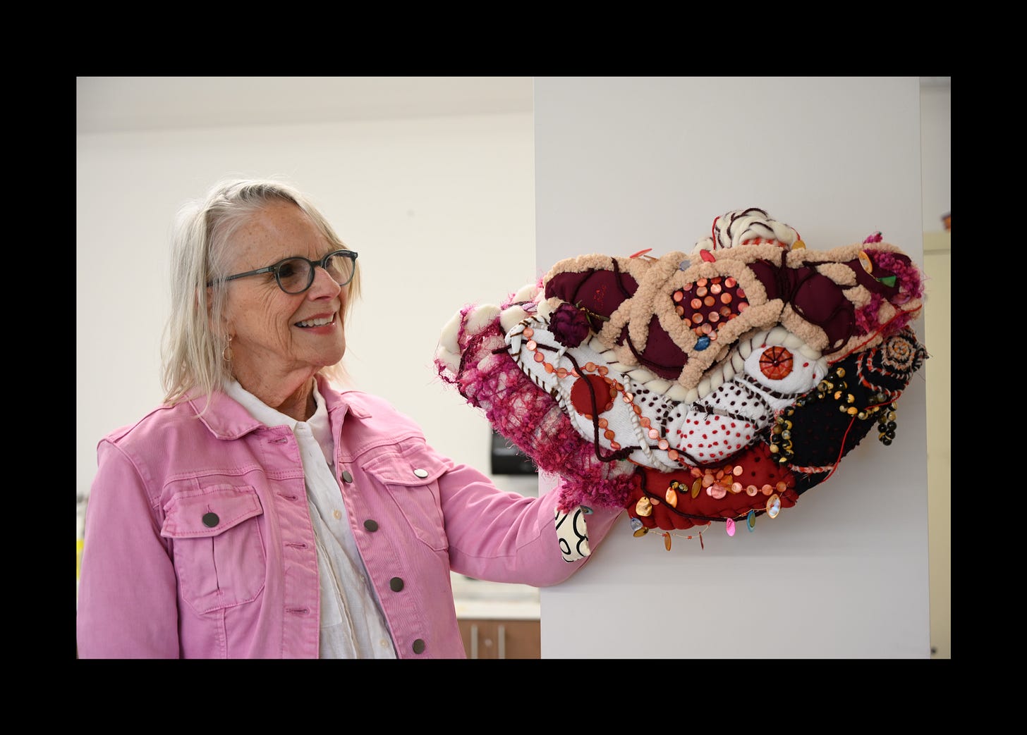 Fiber art at pullen art center