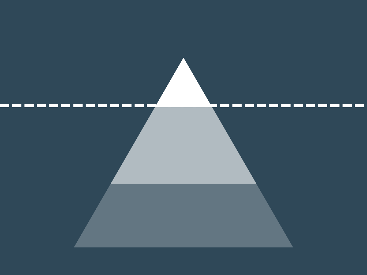 blue background with a white iceberg on it blue background with a white iceberg on it