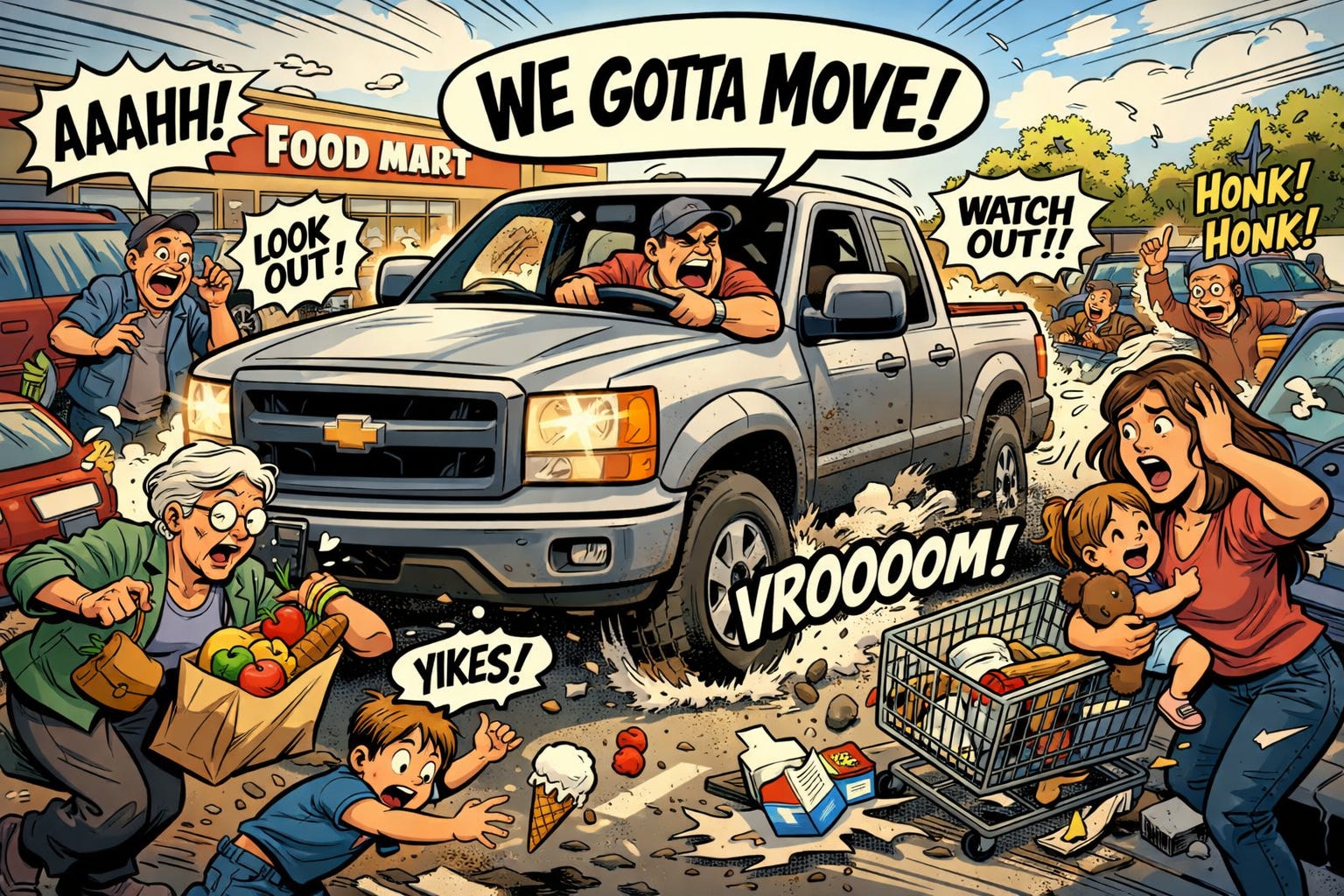 Don’t Back Up Into That Space