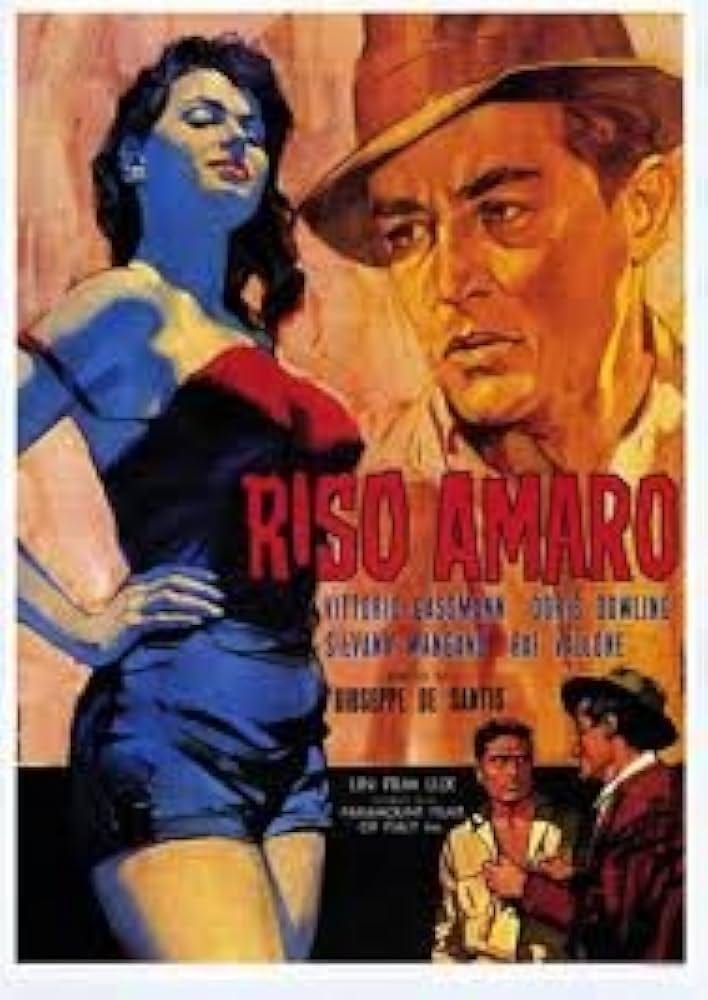 Riso Amaro (Bitter Rice) Classic Italian - Huge Film PAPER POSTER measures  approximately 100x70 cm Greatest Films Collection Directed by Giuseppe De  ...