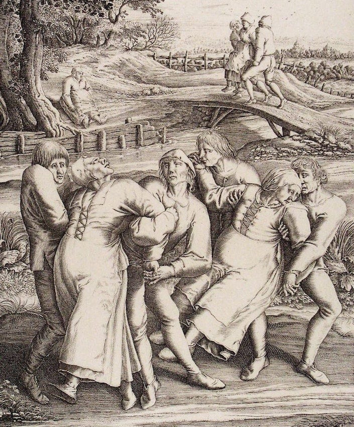 The Dancing Plague of 1518 – The Public Domain Review