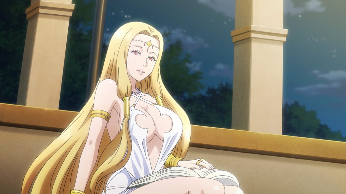 Gaikotsu Kishi-sama, Tadaima Isekai e Odekakechuu S2 &mdash; Episode 11 &mdash; Hilk Church Blonde Beauty