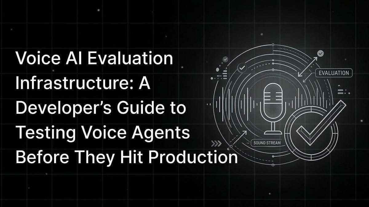Voice AI Evaluation Infrastructure: A Developer's Guide to Testing ...