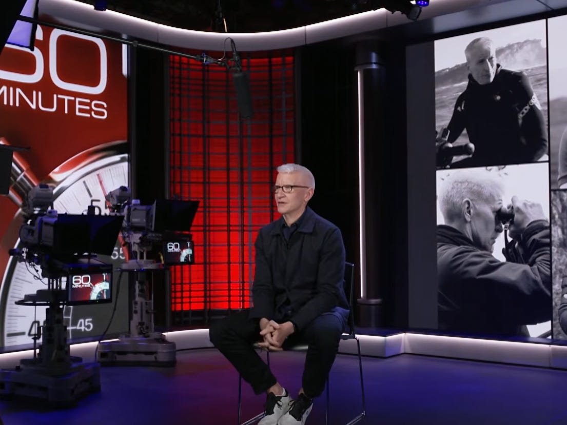 Watch Anderson Cooper Bid '60 Minutes' Farewell as He Departs CBS Show Watch Anderson Cooper Bid '60 Minutes' Farewell as He Departs CBS Show