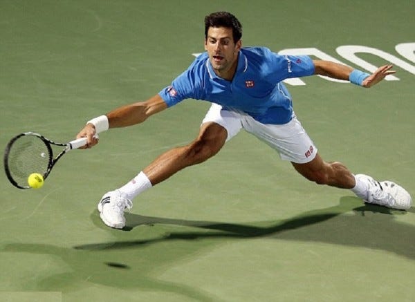 novak djokovic beats marsel ilhan dubai tennis open 2015 images novak djokovic beats marsel ilhan dubai tennis open 2015 images