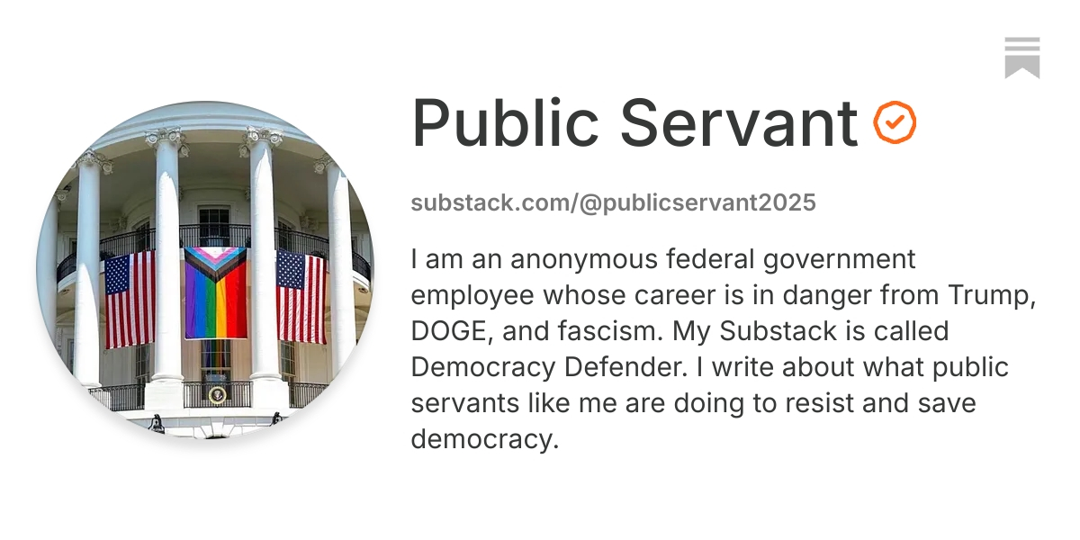 Public Servant | Substack