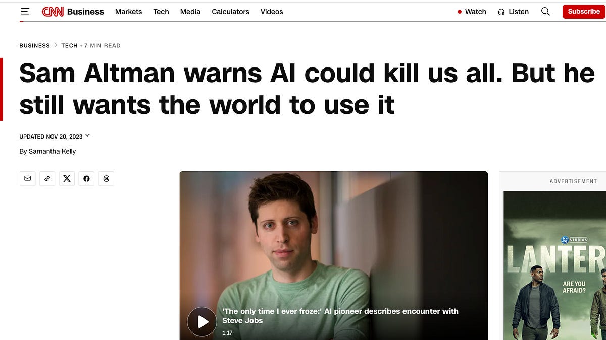 The politics and possibilities of ‘AI could kill us all’