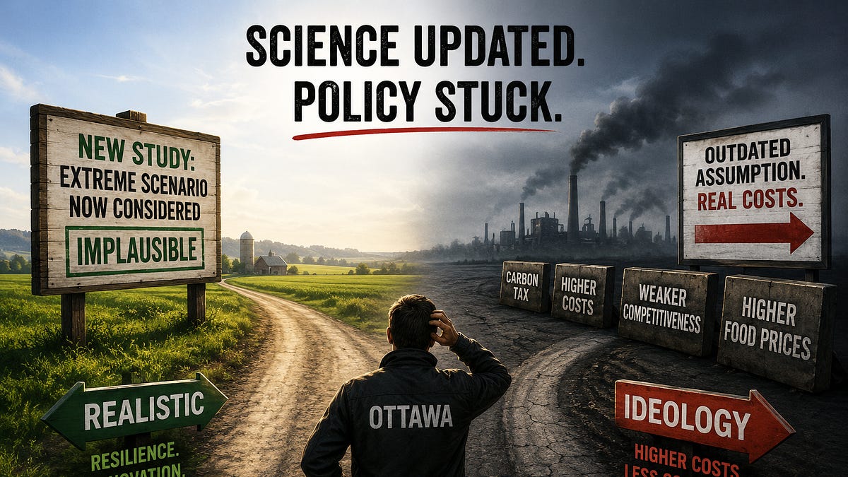 Ottawa Is Still Fighting a Climate Scenario Scientists No Longer Believe. Why?