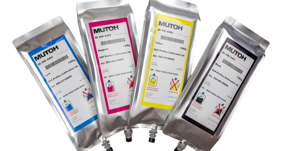 Mutoh levels up sublimation inks with DS4 ProFlex