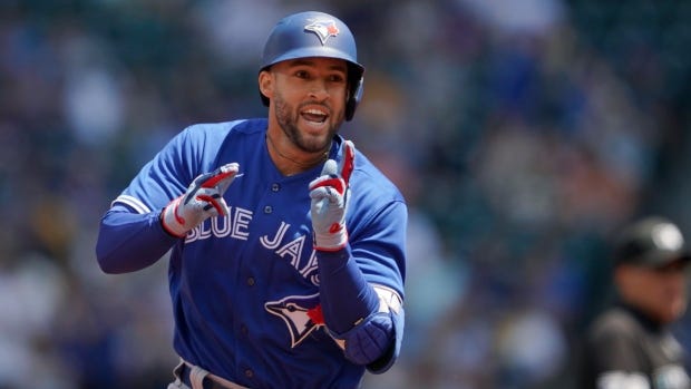 Blue Jays' Guerrero has throw break mitt, M's win 8th in row | CP24.com