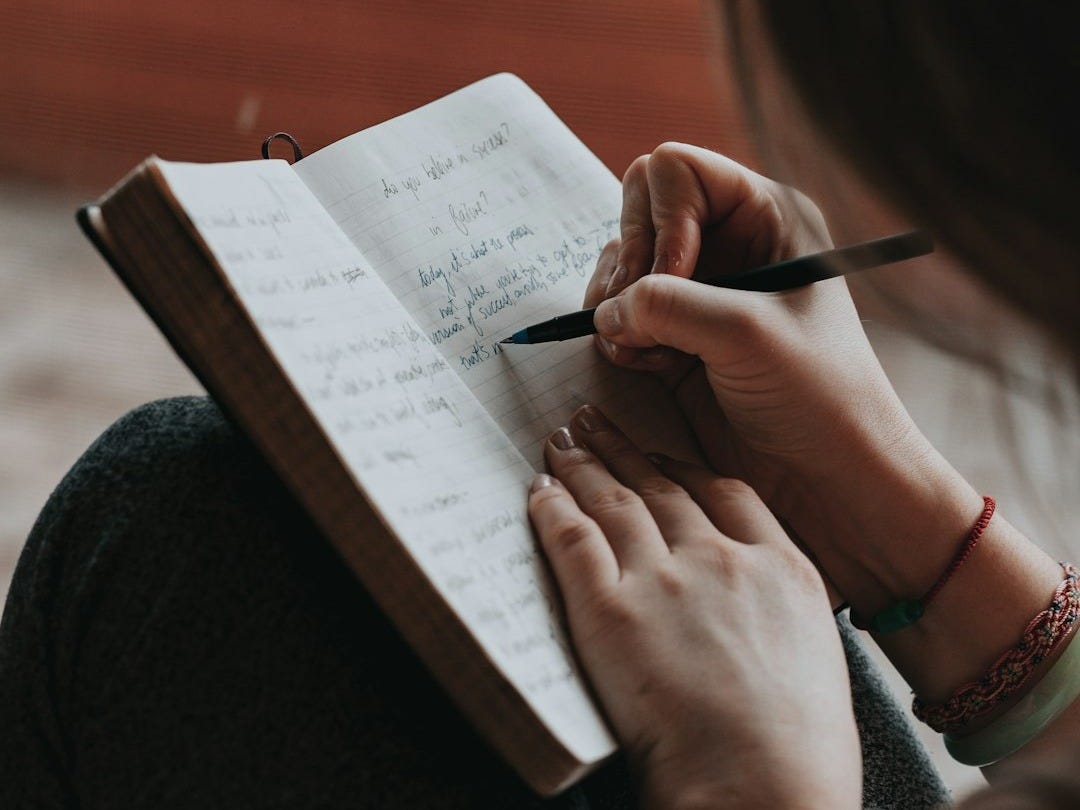 unknown person writing unknown person writing