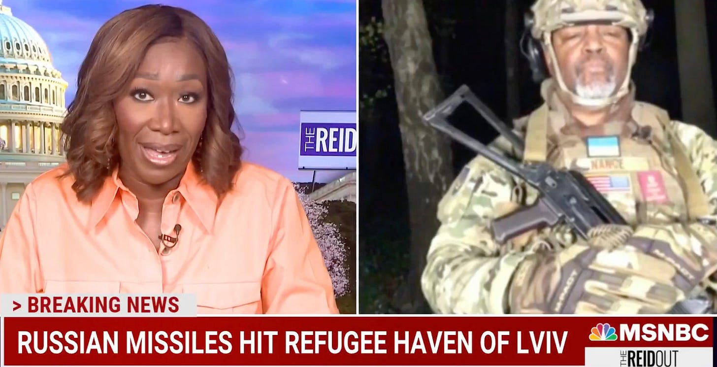 MSNBC's Malcolm Nance Says He's Joined The Fight In Ukraine – Deadline