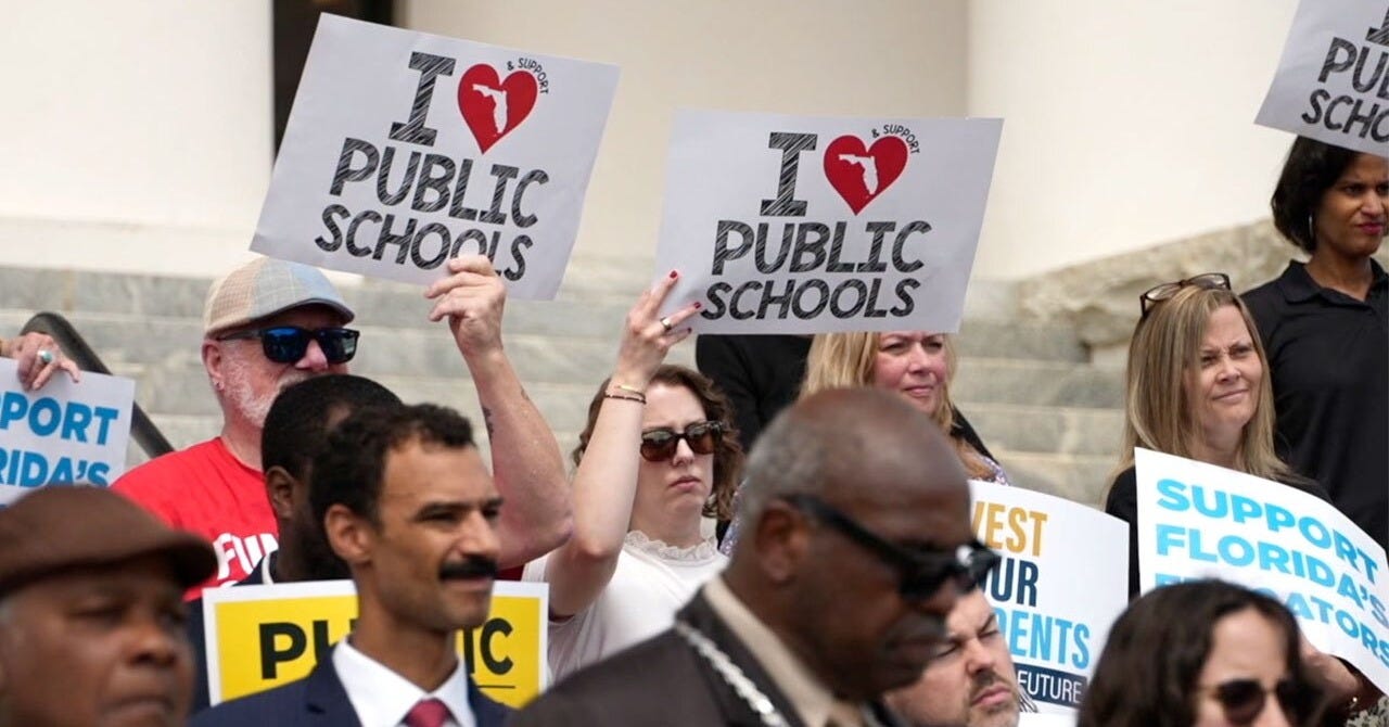 Florida educators sue state over school funding, voucher spending