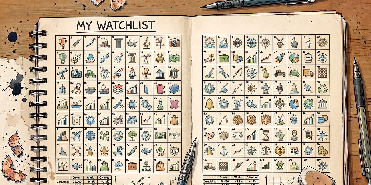 My Global 150-Stock Watchlist