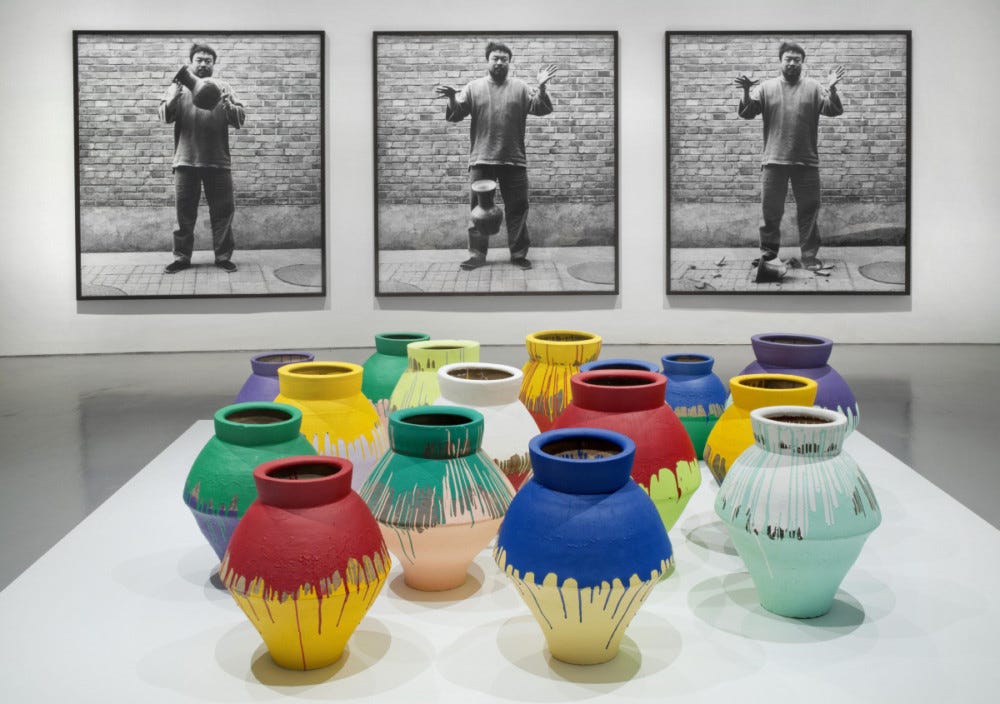 Dropping a Han Dynasty Urn, Colored Vases | CFile - Contemporary Ceramic  Art + Design
