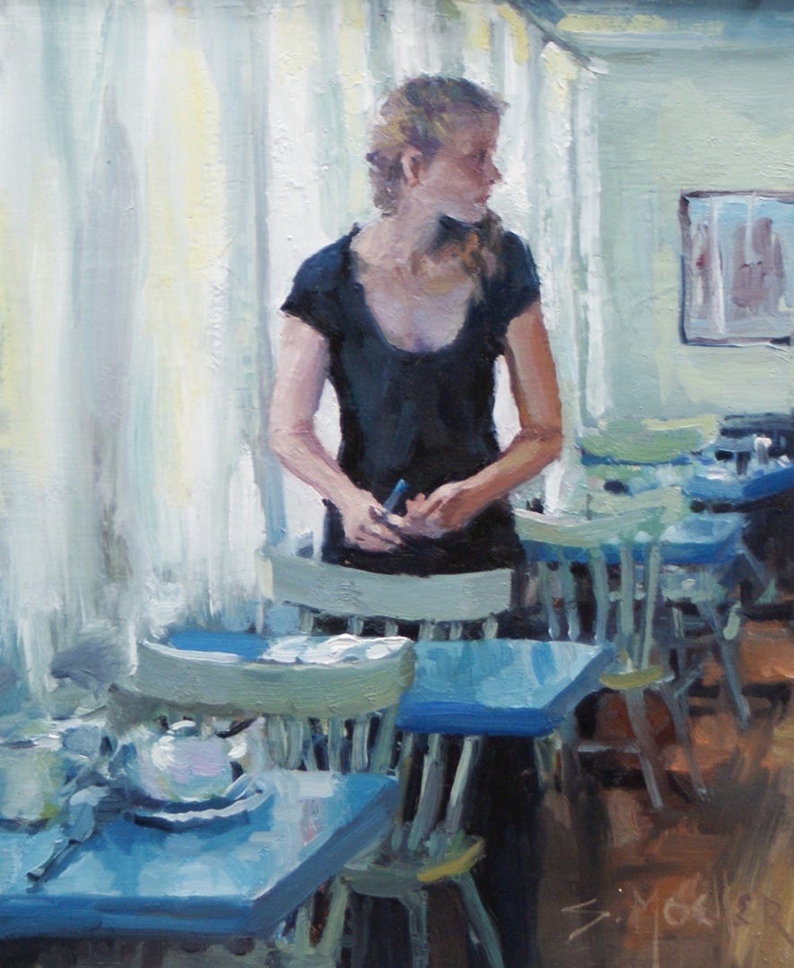 A person standing in a room

Description automatically generated