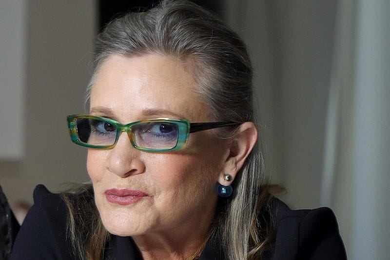 carrie fisher exposed her own troubles for others to learn 2016 images carrie fisher exposed her own troubles for others to learn 2016 images