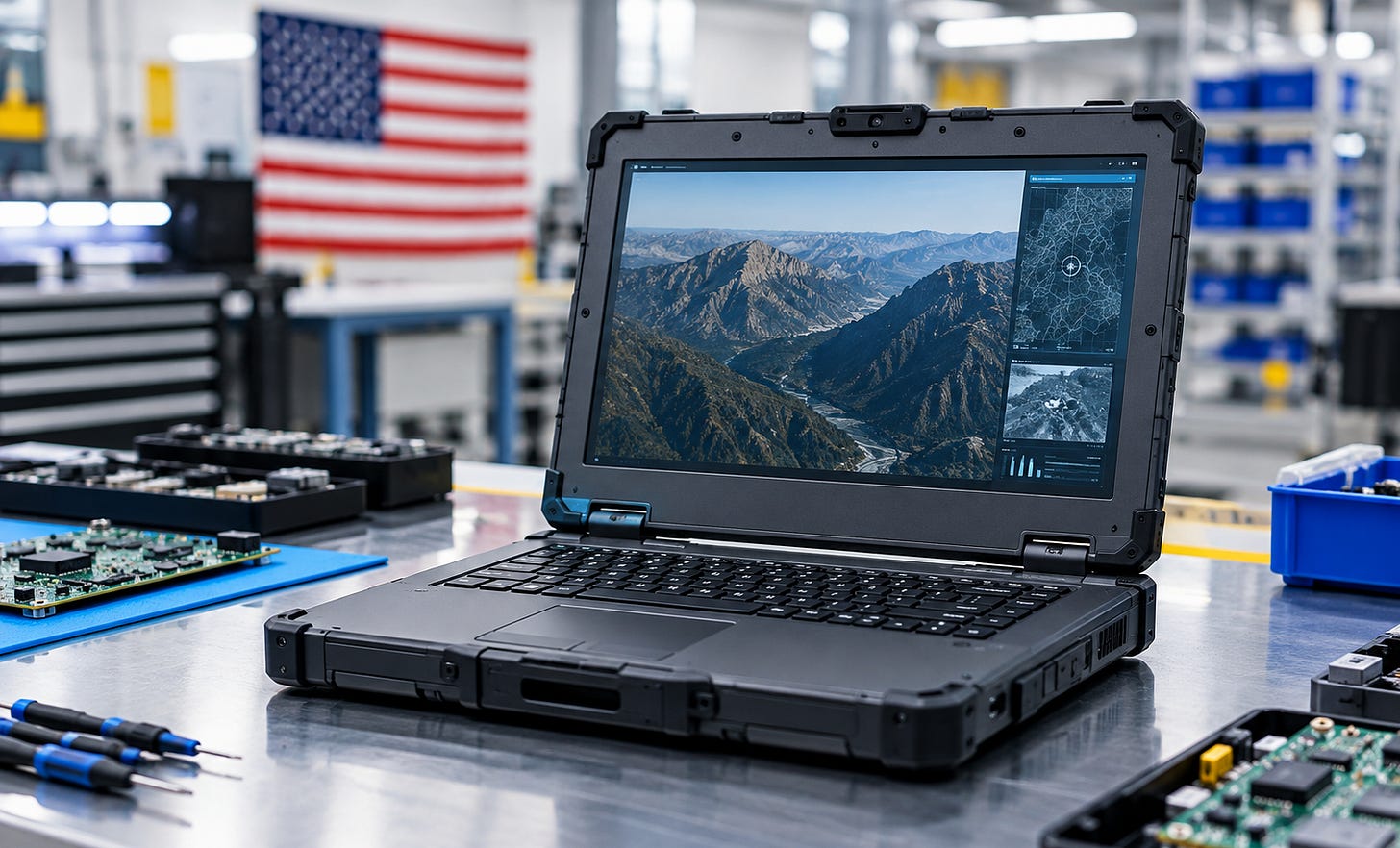 Anduril, Qualcomm launch US-made BlueChip laptops