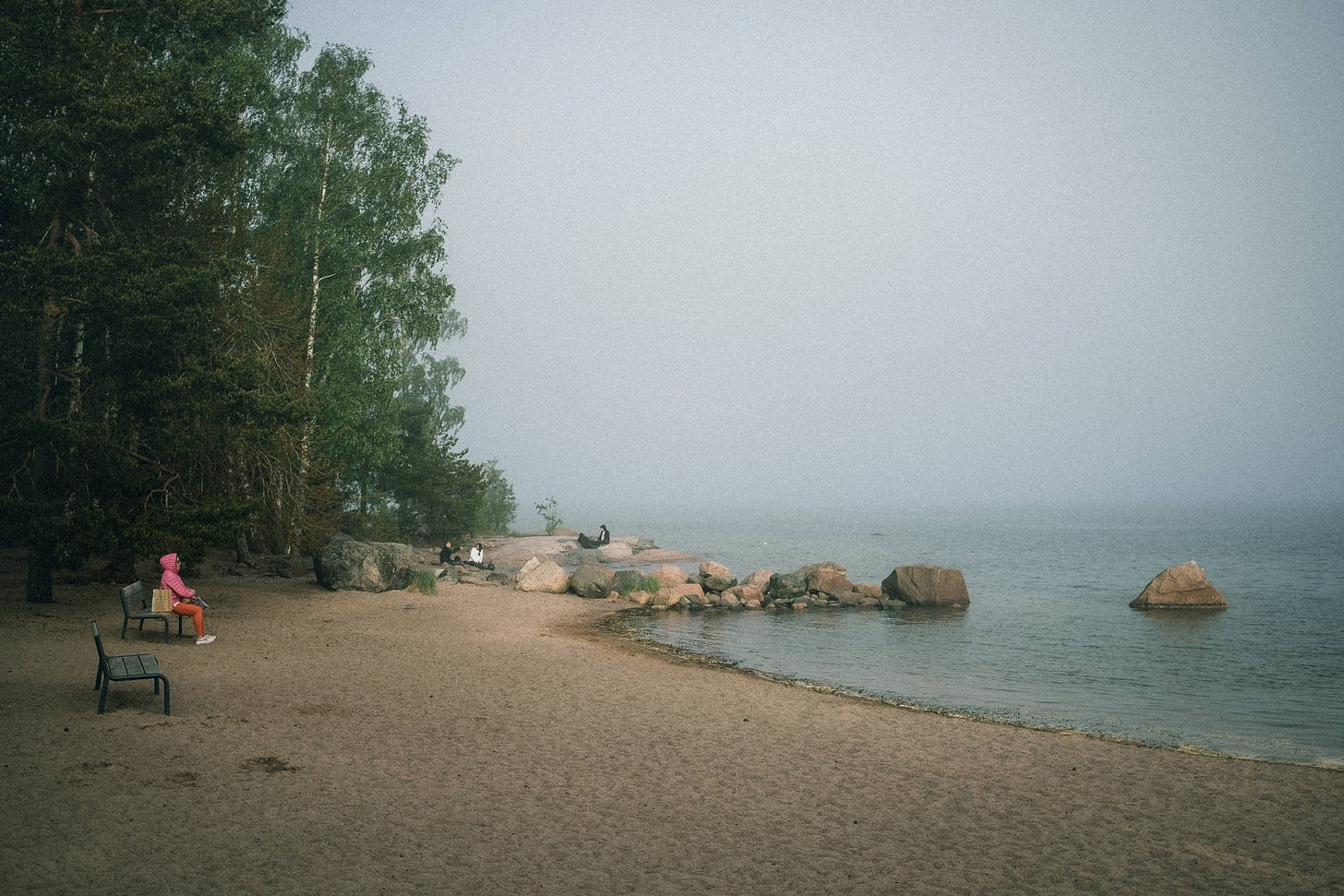 sea fog in helsinki