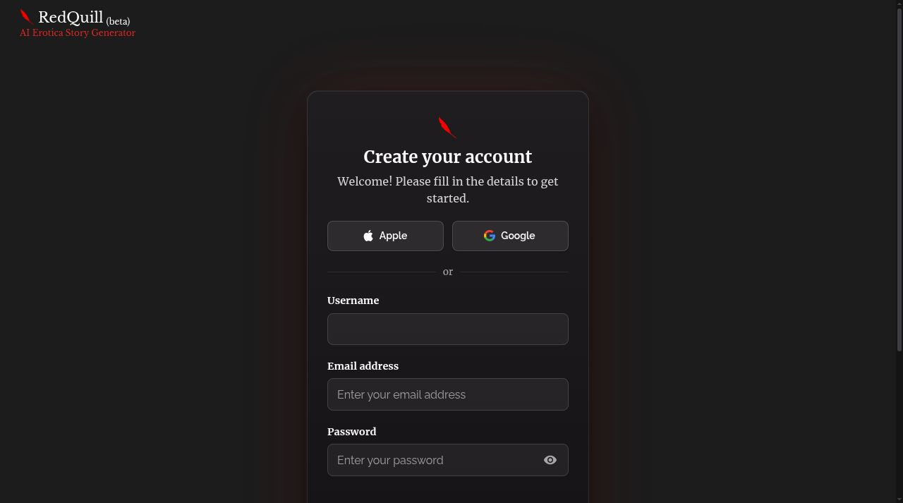 Signing up takes under a minute — email or one-tap with Apple/Google. Signing up takes under a minute — email or one-tap with Apple/Google.