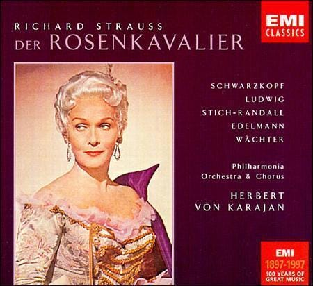 STRAUSS Der Rosenkavalier [1956] (3 CD) KARAJAN Schwarzkopf LUDWIG  Stich-Randall 724355624222| eBay