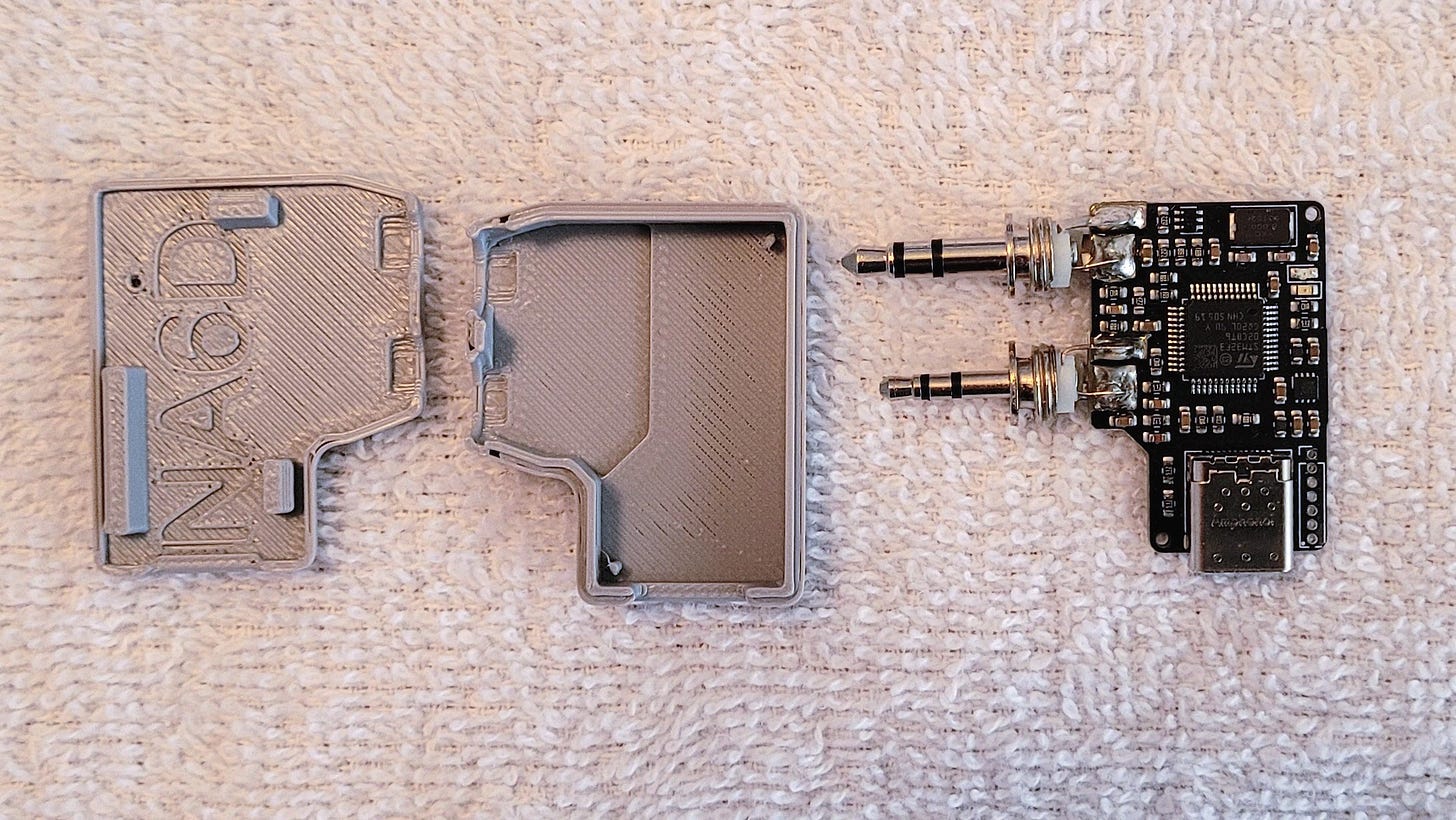 AIOC with cover pieces