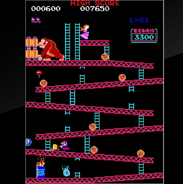 Arcade Donkey Kong re-released for first time on Nintendo Switch | The Verge
