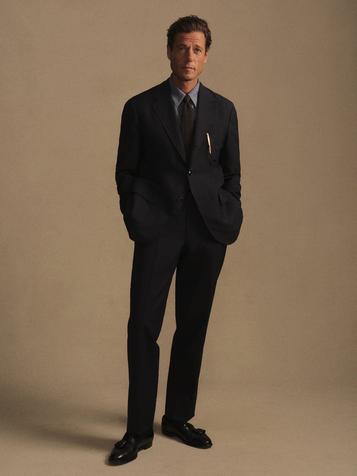 Buck Mason Navy Three-Season Graduate Jacket and Pant Buck Mason Navy Three-Season Graduate Jacket and Pant