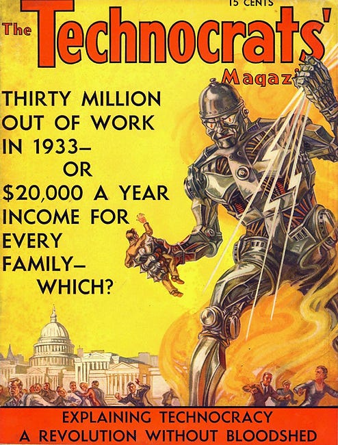 The Technocrats Magazine cover image