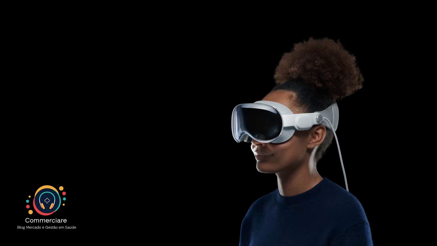 Apple Vision Pro e as possibilidades na saúde