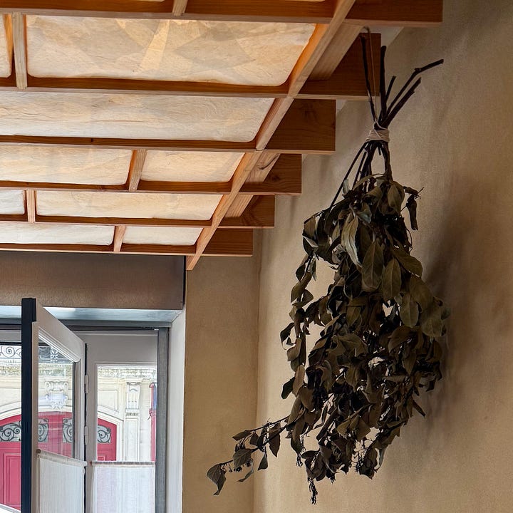 Interior at Bittikesu restaurant in Paris, 4th arrondissement