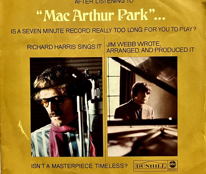 Remembering Richard Harris's Take On "MacArthur Park"