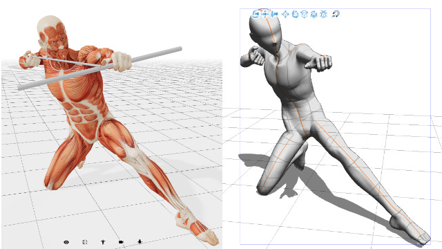 POSEMANIACS - Royalty free 3d pose reference for all artists