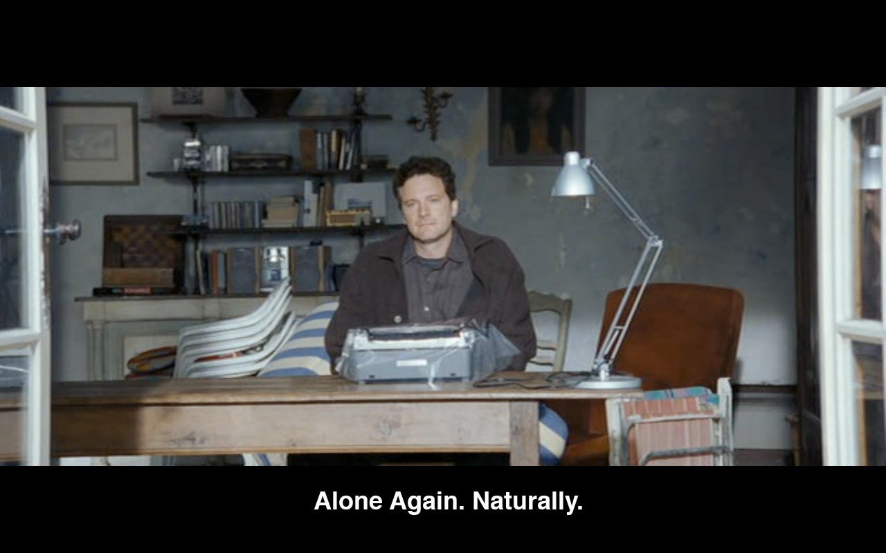 A Restless Moment: Films About Writers: Love Actually