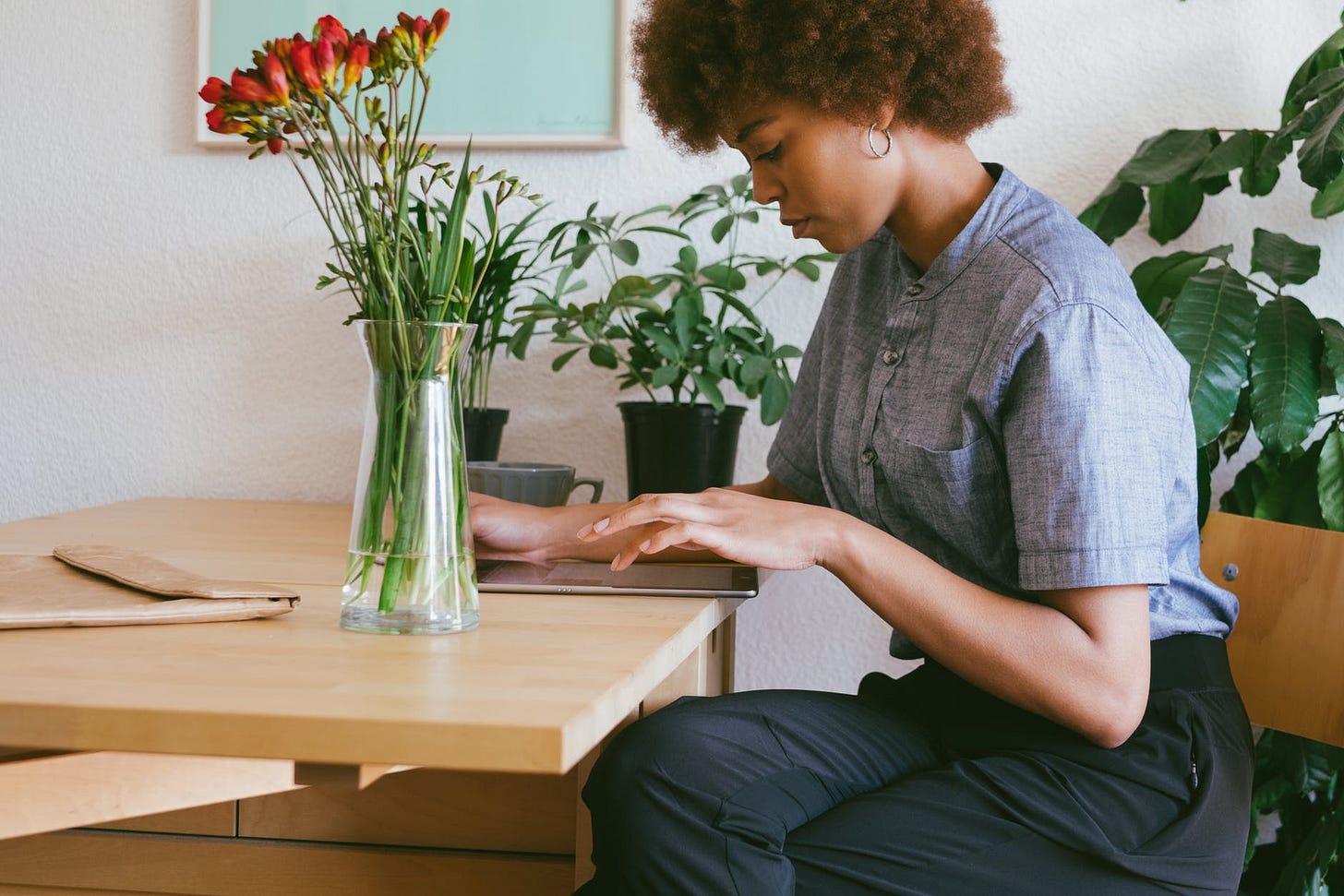 woman using her tablet woman using her tablet