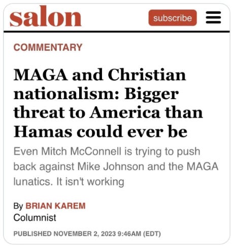 Things just continue to get weirder...