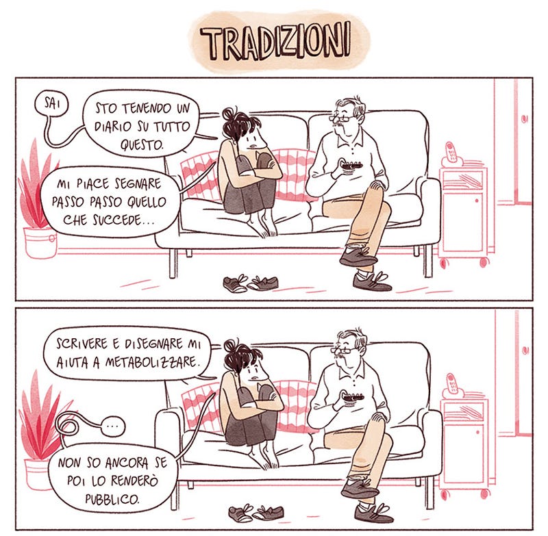 pregnancy comic journal sara menetti