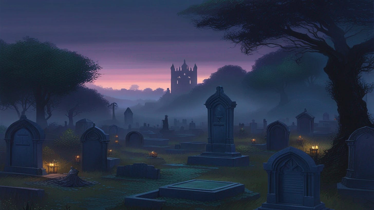 graveyard, england