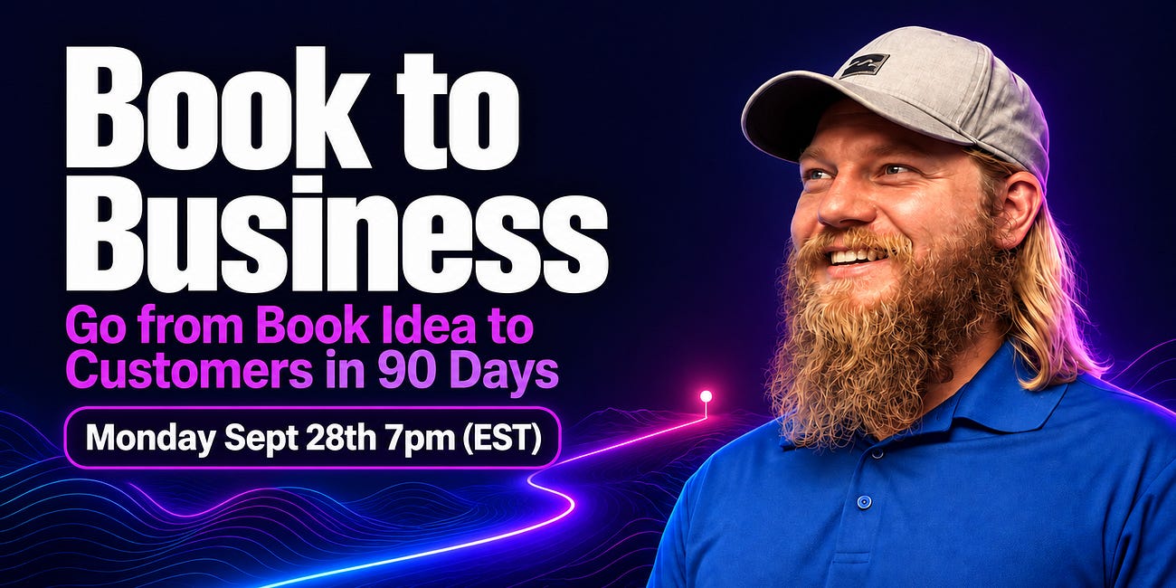 EVENT- Book to Business: Go From Book Idea to Customers in 90 Days