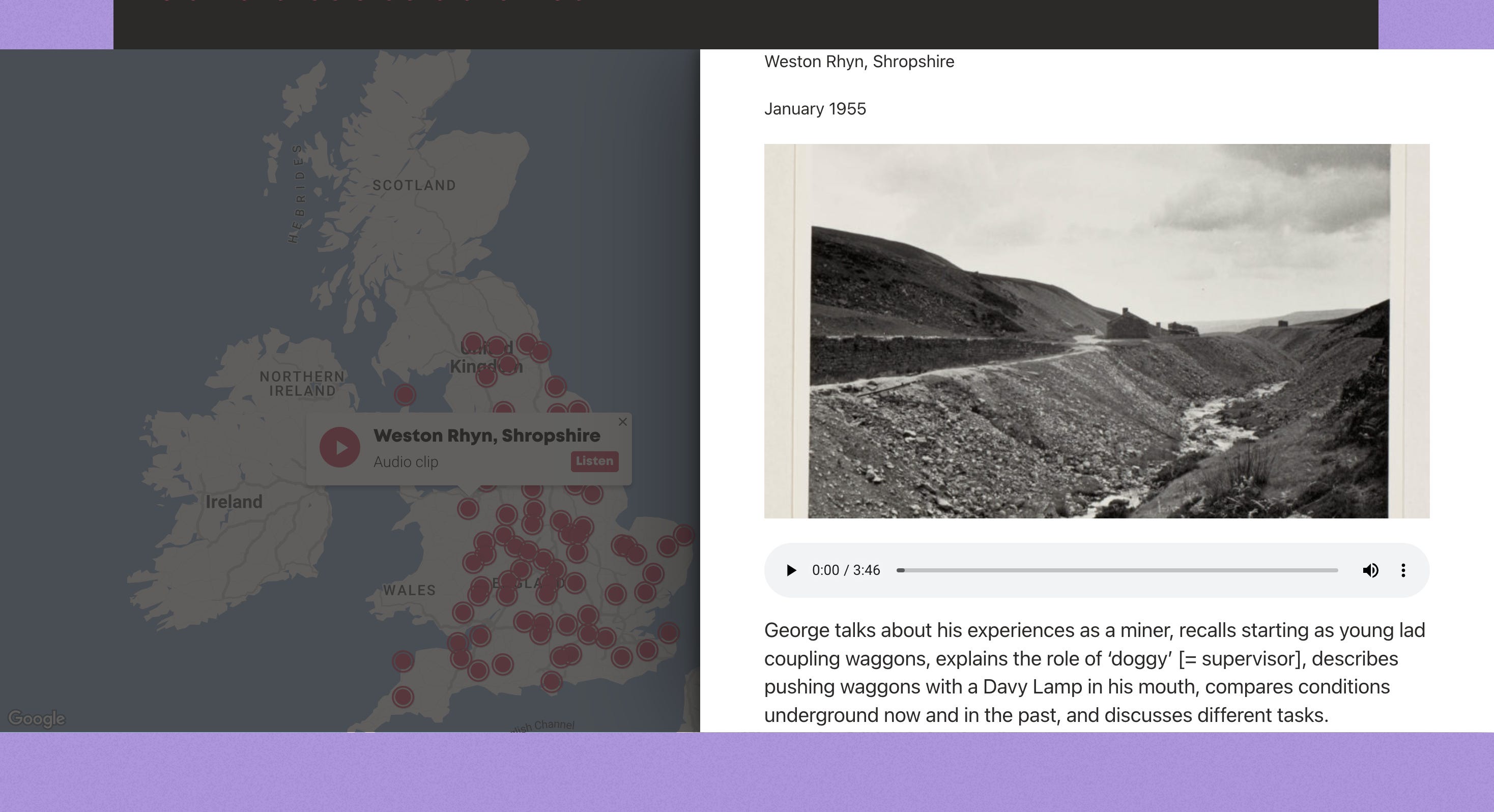 Sound Map Rarities The sound map - AudioSpaces