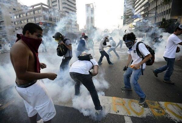 tear-gas tear-gas