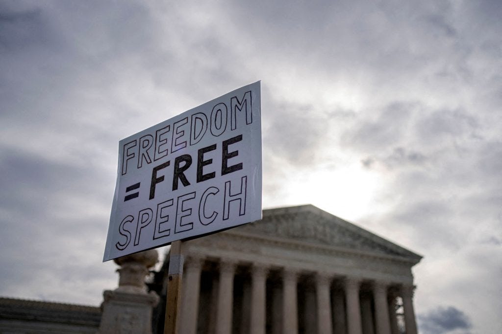 Supreme Court hears 2 cases centered on free speech