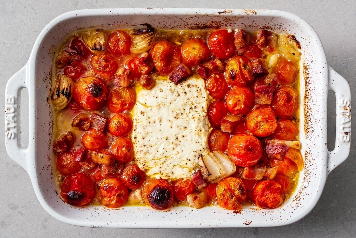 Baked feta pasta