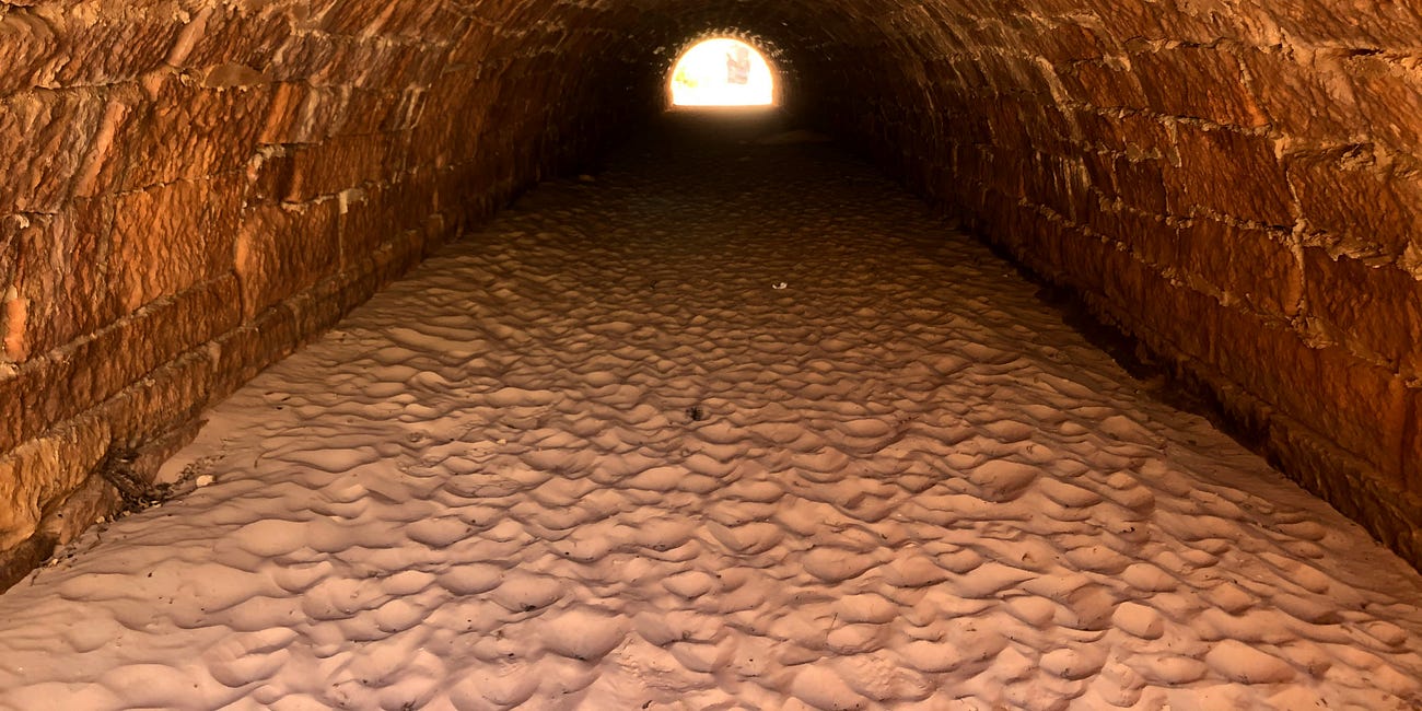 Tunnel vision to the finish line