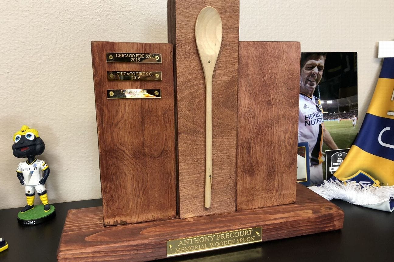 The MLS trophy nobody wants: How The Wooden Spoon came to be - ESPN