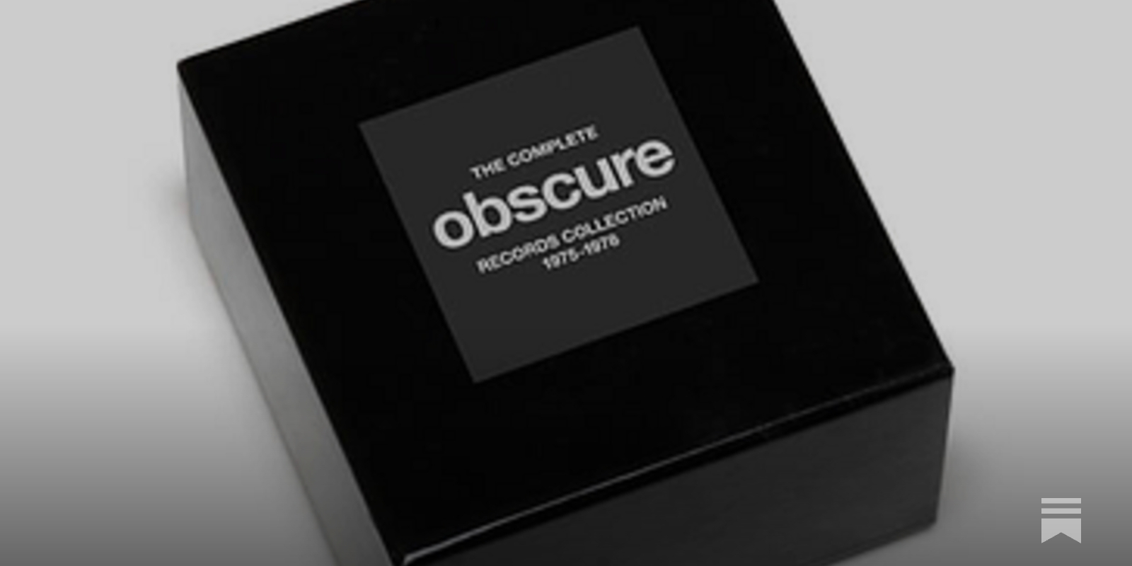 THE COMPLETE OBSCURE RECORDS COLLECTION