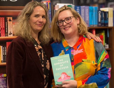 A grid of nine photographs of various groups of people at the book launch