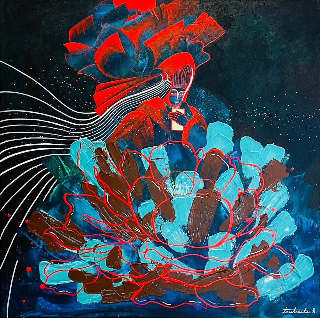 This Artist Uses Colour And Symbolism To Create Story Driven Art Tree this-artist-uses-colour-and-symbolism-to-create-story-driven-art-tree